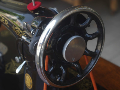 SINGER 15U シンガー製 家庭用足踏みミシン