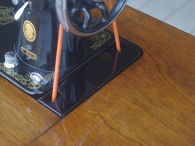 SINGER 15U シンガー製 家庭用足踏みミシン