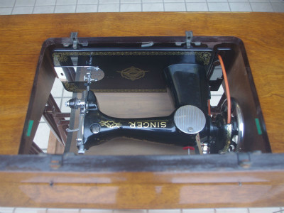 SINGER 15U シンガー製 家庭用足踏みミシン