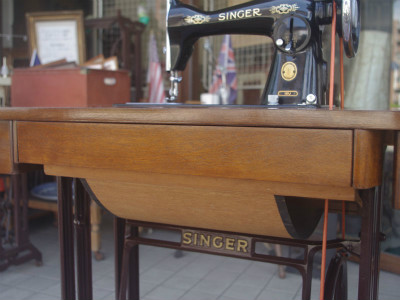 SINGER 15U シンガー製 家庭用足踏みミシン