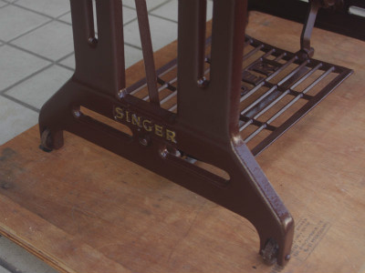 SINGER 15U シンガー製 家庭用足踏みミシン