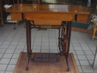 SINGER 15U シンガー製 家庭用足踏みミシン