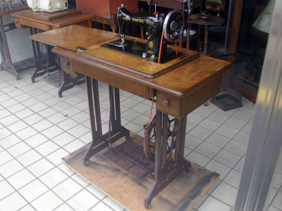 SINGER 15U シンガー製 家庭用足踏みミシン