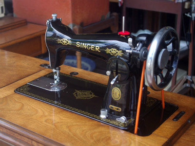 SINGER 15U シンガー製 家庭用足踏みミシン