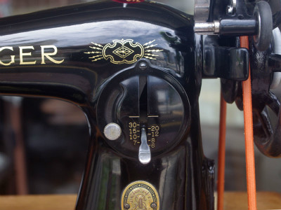 SINGER 15U シンガー製 家庭用足踏みミシン