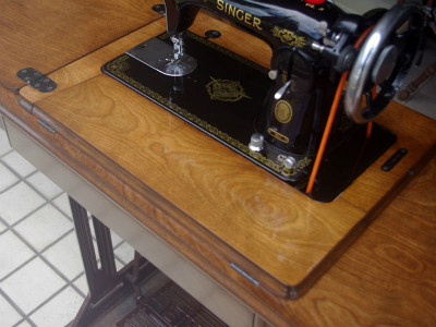 SINGER 15U シンガー製 家庭用足踏みミシン