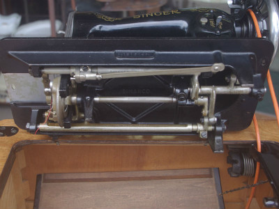 SINGER 15U シンガー製 家庭用足踏みミシン