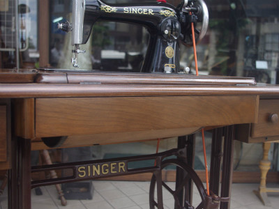 SINGER 15U シンガー製 家庭用足踏みミシン