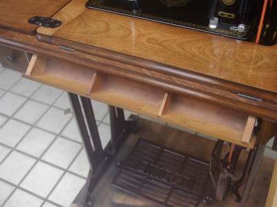 SINGER 15U シンガー製 家庭用足踏みミシン