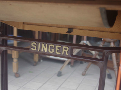SINGER 15U シンガー製 家庭用足踏みミシン
