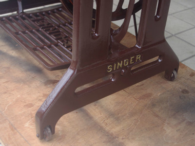 SINGER 15U シンガー製 家庭用足踏みミシン