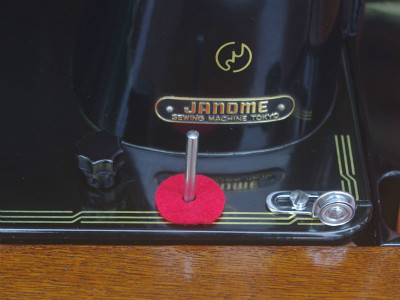 静音！Janome ジャノメ製 家庭用足踏みミシン