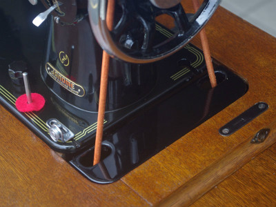 静音！Janome ジャノメ製 家庭用足踏みミシン