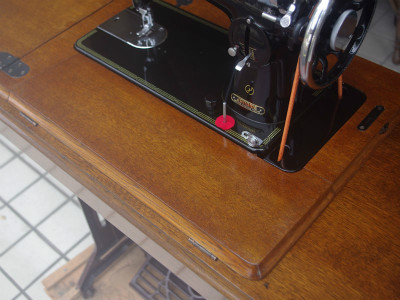 静音！Janome ジャノメ製 家庭用足踏みミシン