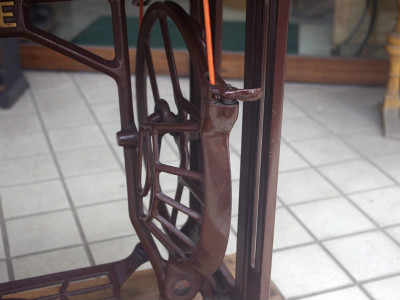 静音！Janome ジャノメ製 家庭用足踏みミシン