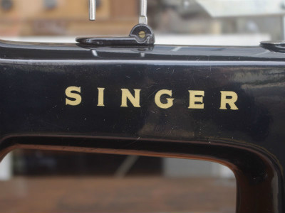 SINGER 188 シンガー製 職業用足踏みミシン 糸立て付