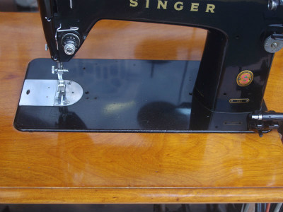 SINGER 188 シンガー製 職業用足踏みミシン 糸立て付