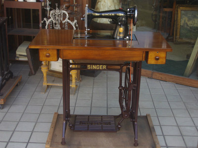 SINGER 15U シンガー製 家庭用足踏みミシン