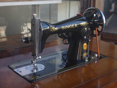 SINGER 15U シンガー製 家庭用足踏みミシン