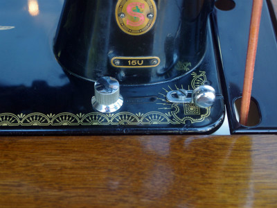 SINGER 15U シンガー製 家庭用足踏みミシン