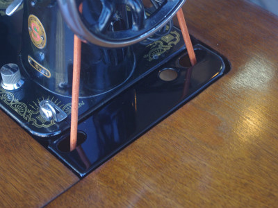 SINGER 15U シンガー製 家庭用足踏みミシン