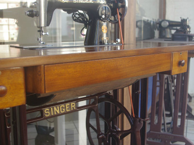 SINGER 15U シンガー製 家庭用足踏みミシン