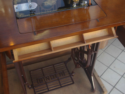 SINGER 15U シンガー製 家庭用足踏みミシン