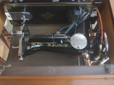 SINGER 15U シンガー製 家庭用足踏みミシン