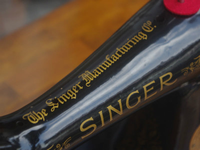 SINGER 99K シンガー製 コンパクト 足踏みミシン