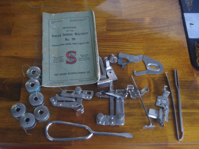 SINGER 99K シンガー製 コンパクト 足踏みミシン