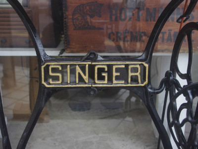 SINGER 99K シンガー製 コンパクト 足踏みミシン