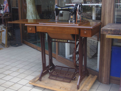 SINGER 15U シンガー製 家庭用足踏みミシン