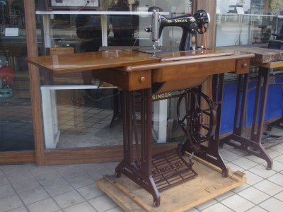 SINGER 15U シンガー製 家庭用足踏みミシン