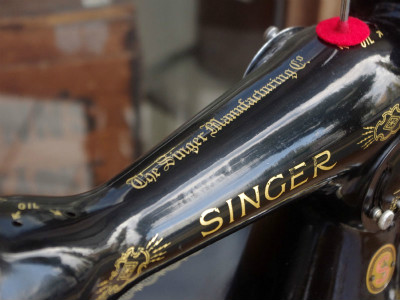 SINGER 15U シンガー製 家庭用足踏みミシン