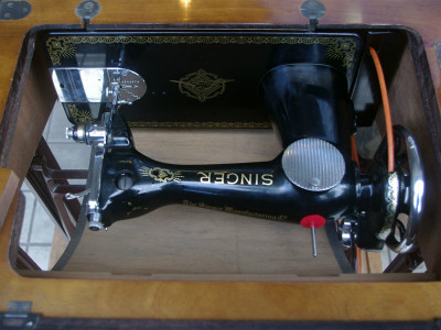 SINGER 15U シンガー製 家庭用足踏みミシン