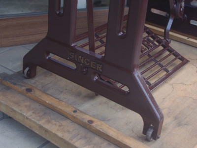 SINGER 15U シンガー製 家庭用足踏みミシン