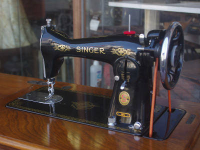 SINGER 15U シンガー製 家庭用足踏みミシン