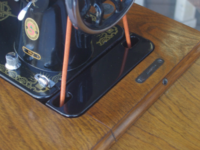 SINGER 15U シンガー製 家庭用足踏みミシン