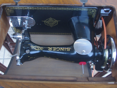 SINGER 15U シンガー製 家庭用足踏みミシン