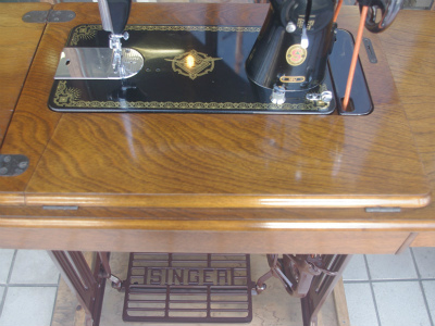 SINGER 15U シンガー製 家庭用足踏みミシン