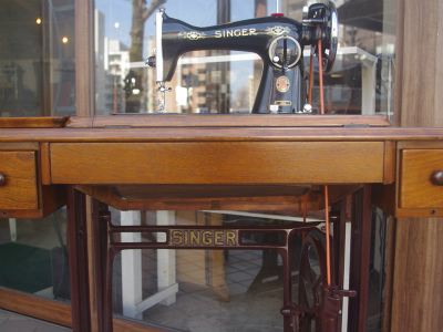 SINGER 15U シンガー製 家庭用足踏みミシン