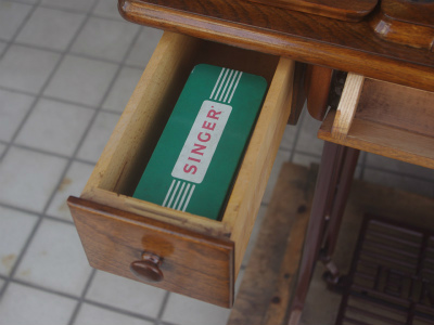 SINGER 15U シンガー製 家庭用足踏みミシン