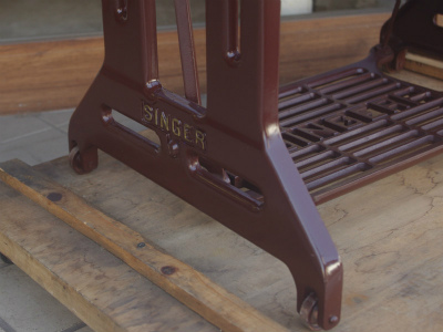 SINGER 15U シンガー製 家庭用足踏みミシン