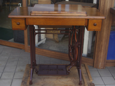 SINGER 15U シンガー製 家庭用足踏みミシン