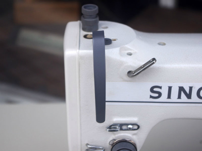 SINGER 188 professional 希少な白！シンガー製 職業用足踏みミシン