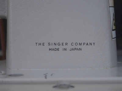 SINGER 188 professional 希少な白！シンガー製 職業用足踏みミシン