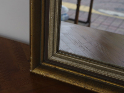 英国製 1920年頃 アンティークミラー