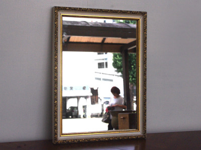 英国製 1920年頃 アンティークミラー