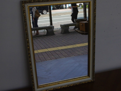 英国製 1920年頃 アンティークミラー