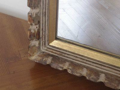 英国製 1920年頃 アンティークミラー